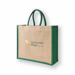 Aura Accented Jute Bag