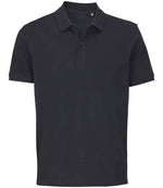 SOL'S Unisex Pegase Piqué Polo Shirt Black