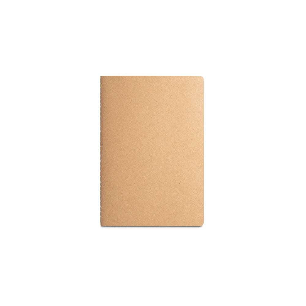 ALCOTT A5. A5 notebook with Kraft paper cover (250 g/m²)