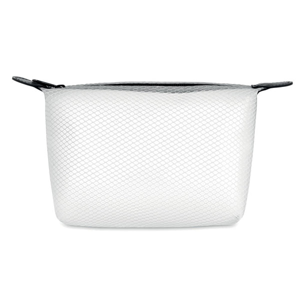 Branded Mesh EVA toiletry bag