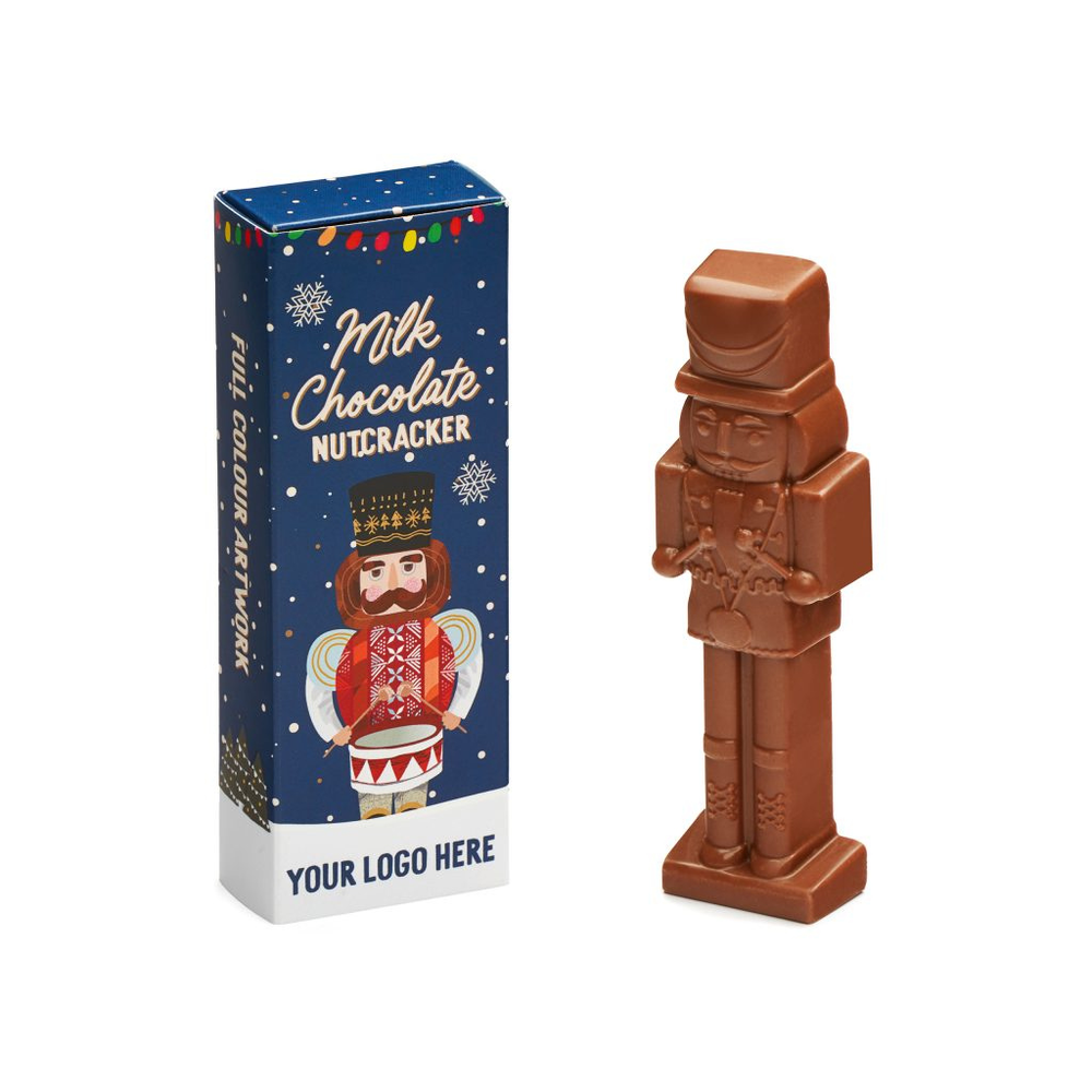 Eco Matchbox - Milk Chocolate Nutcracker Bespoke
