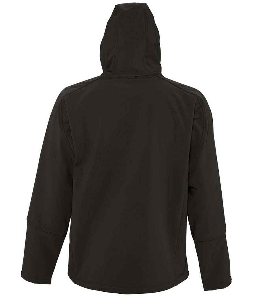 SOL'S Replay Hooded Soft Shell Jacket Black