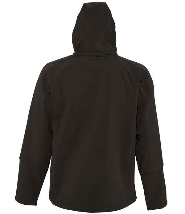SOL'S Replay Hooded Soft Shell Jacket Black