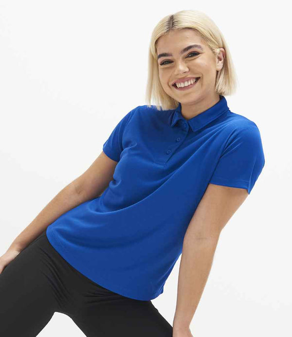 AWDis Ladies Cool Polo Shirt Royal Blue
