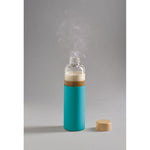 DAKAR. Bamboo and borosilicate glass bottle 600 mL