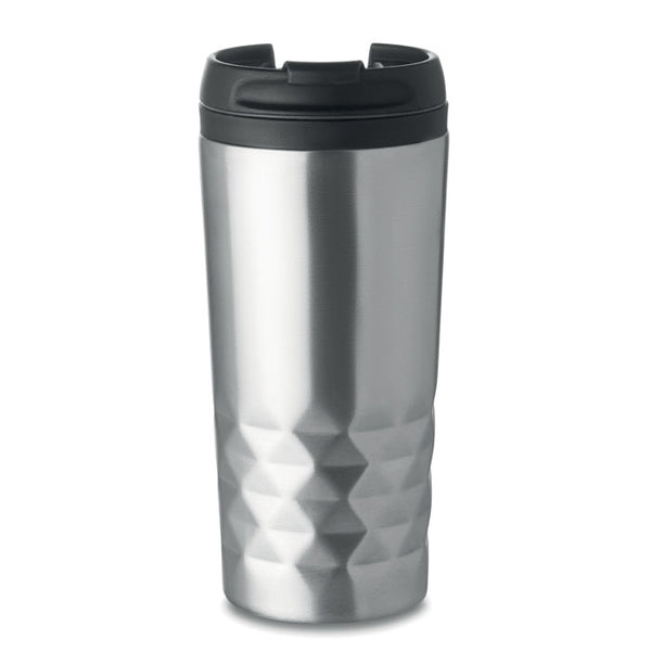 Branded Double wall travel cup 280 ml