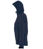 SOL'S Ladies Replay Hooded Soft Shell Jacket French Navy