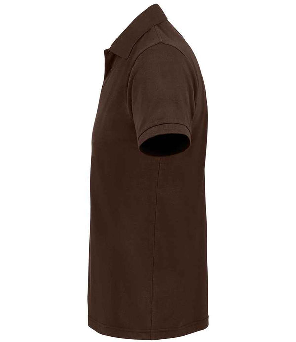 SOL'S Prime Poly/Cotton Piqué Polo Shirt Chocolate