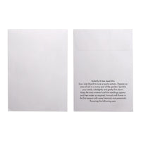 Seed Pack in White Paper Envelope