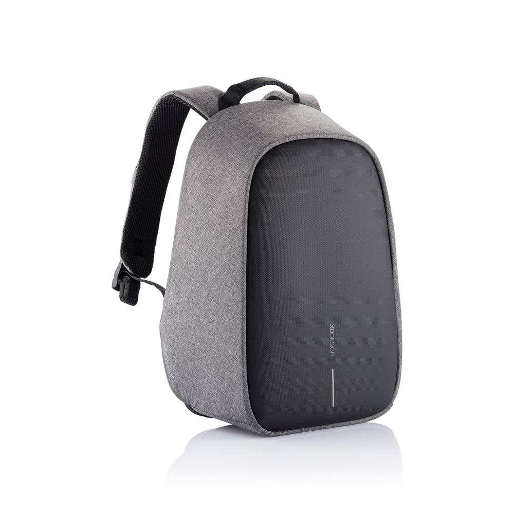 Bobby Hero Small, Anti-theft backpack Grey
