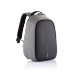 Bobby Hero Small, Anti-theft backpack Grey