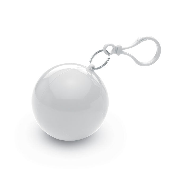 Poncho in round container