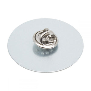 Aluminium Clutch Pin Badge (UK Made: 21 Standard Shapes/Sizes)