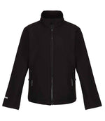 Regatta Kids Ablaze Soft Shell Jacket Black/Black