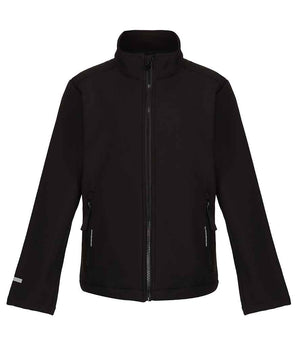 Regatta Kids Ablaze Soft Shell Jacket Black/Black