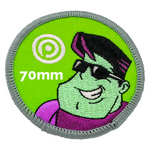 Branded Embroidered Patch (70mm)