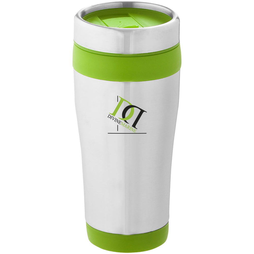 Branded Elwood 410 ml insulated tumbler