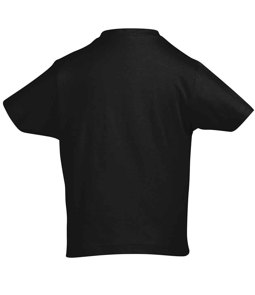 SOL'S Kids Imperial Heavy T-Shirt Deep Black
