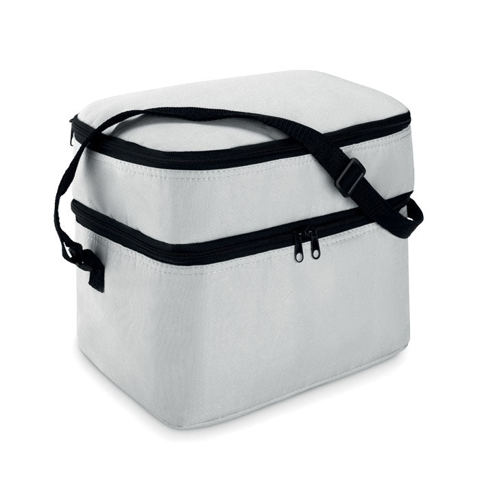 Branded Cooler bag with 2 compartments