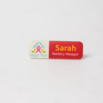 Always Recycled Thin Rectangular Essential Name Badge - Combo Clip
