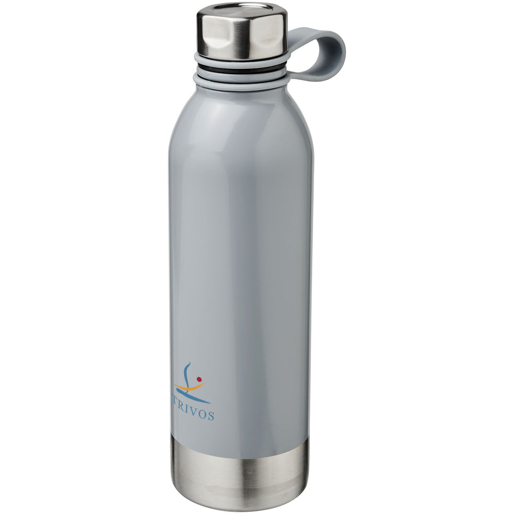 Branded Perth 740 ml stainless steel sport bottle