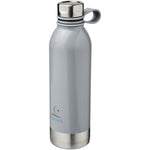 Branded Perth 740 ml stainless steel sport bottle