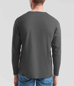 Fruit of the Loom Long Sleeve Value T-Shirt Light Graphite