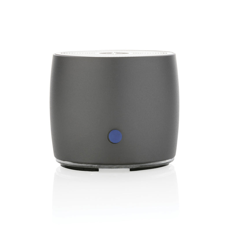 Swiss Peak RCS recycled aluminum 3W bass speaker