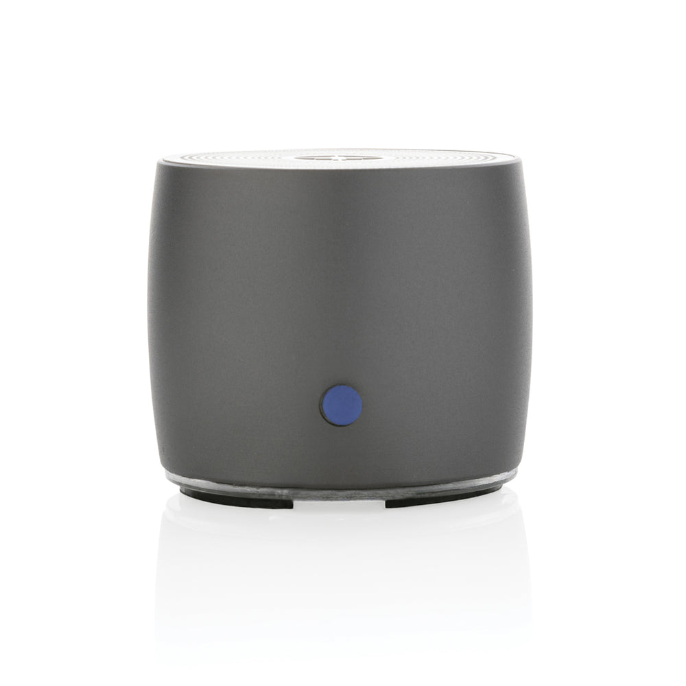 Swiss Peak RCS recycled aluminum 3W bass speaker
