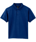 Branded Gildan Kids DryBlend® Jersey Polo Shirt