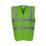 Yoko Hi-Vis Two Band and Braces Waistcoat