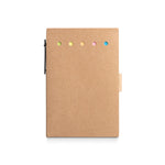 COOPER. Coloured sticky notepad with 6 sets