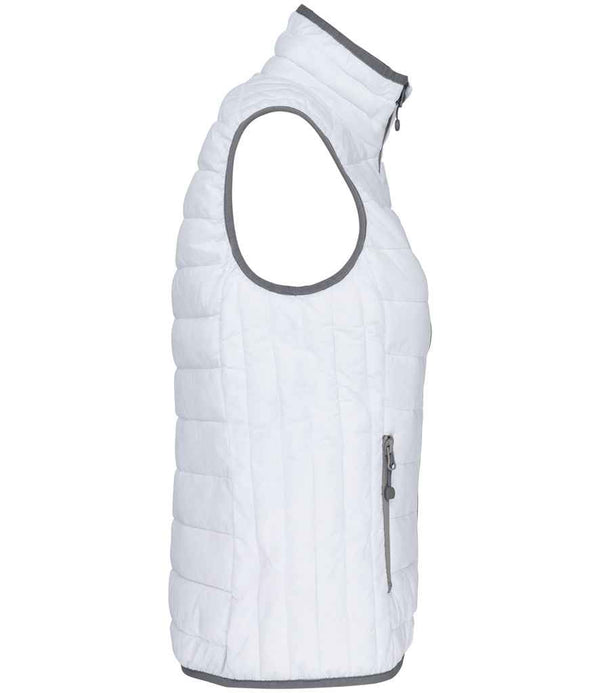 Kariban Ladies Lightweight Padded Bodywarmer White