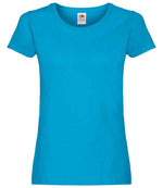 Fruit of the Loom Lady Fit Original T-Shirt Azure