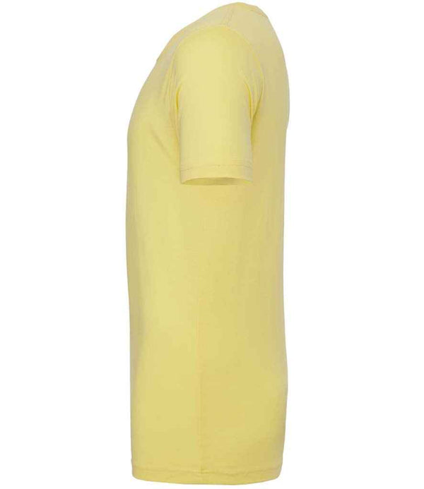 Canvas Unisex Crew Neck T-Shirt Yellow