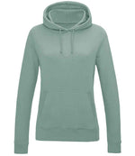 AWDis Ladies College Hoodie Dusty Green