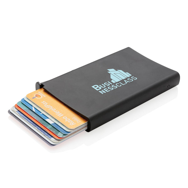 Branded Standard aluminium RFID cardholder