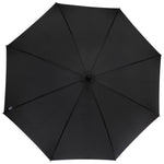 Fontana 23" auto open umbrella with carbon look and crooked handle