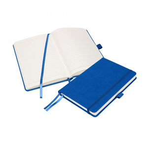 Luxury Moretti Blue Thermal PU A5 Notebook