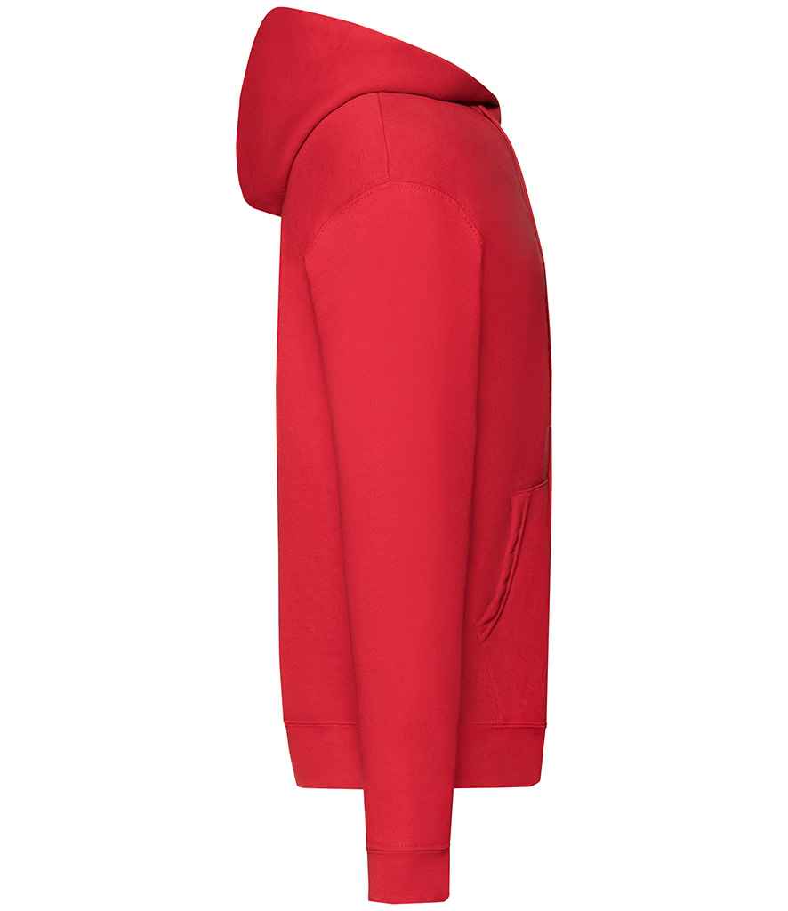 Fruit of the Loom Classic Zip Hooded Sweatshirt Red