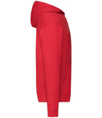 Fruit of the Loom Classic Zip Hooded Sweatshirt Red