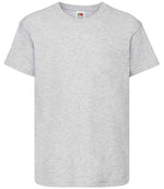 Fruit of the Loom Kids Original T-Shirt Heather Grey