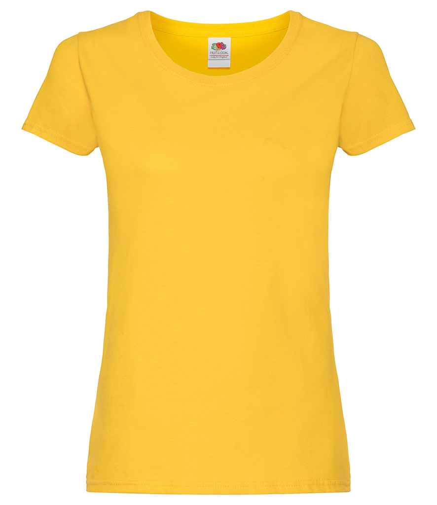 Fruit of the Loom Lady Fit Original T-Shirt Sunflower