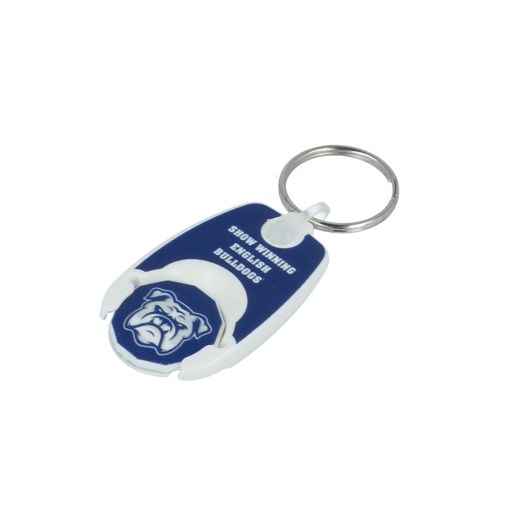 Pop Coin Trolley Keyring (1GBP)