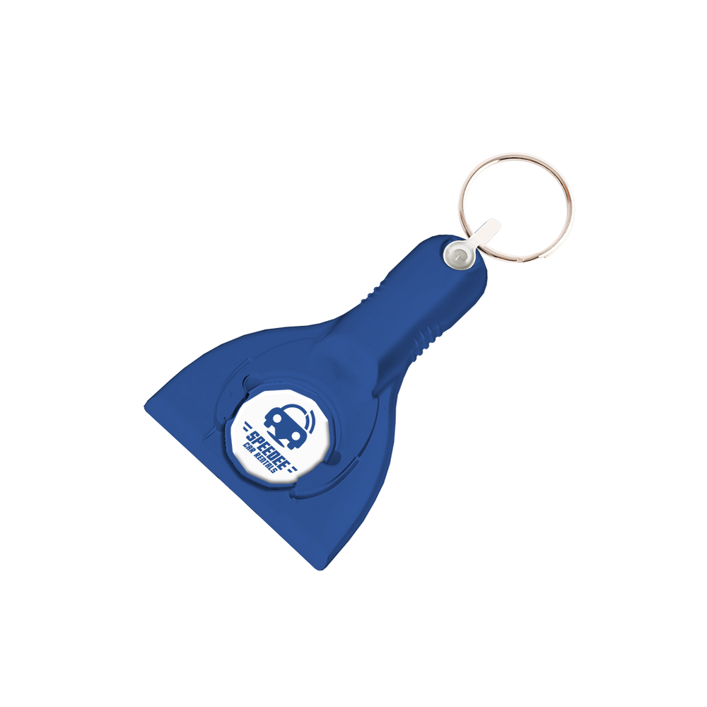 Ice Pop Ice Scraper Trolley Coin Keyring