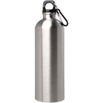 Oregon 750 ml RCS certified single wall stainless steel water bottle with carabiner