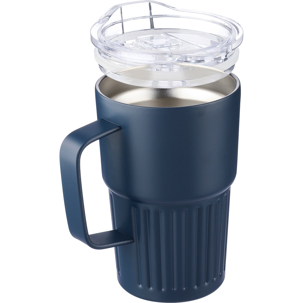 The Calo - Recycled stainless steel double walled travel mug (450ml)