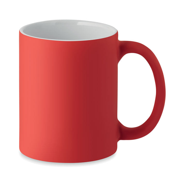 Branded Matt coloured mug 300 ml