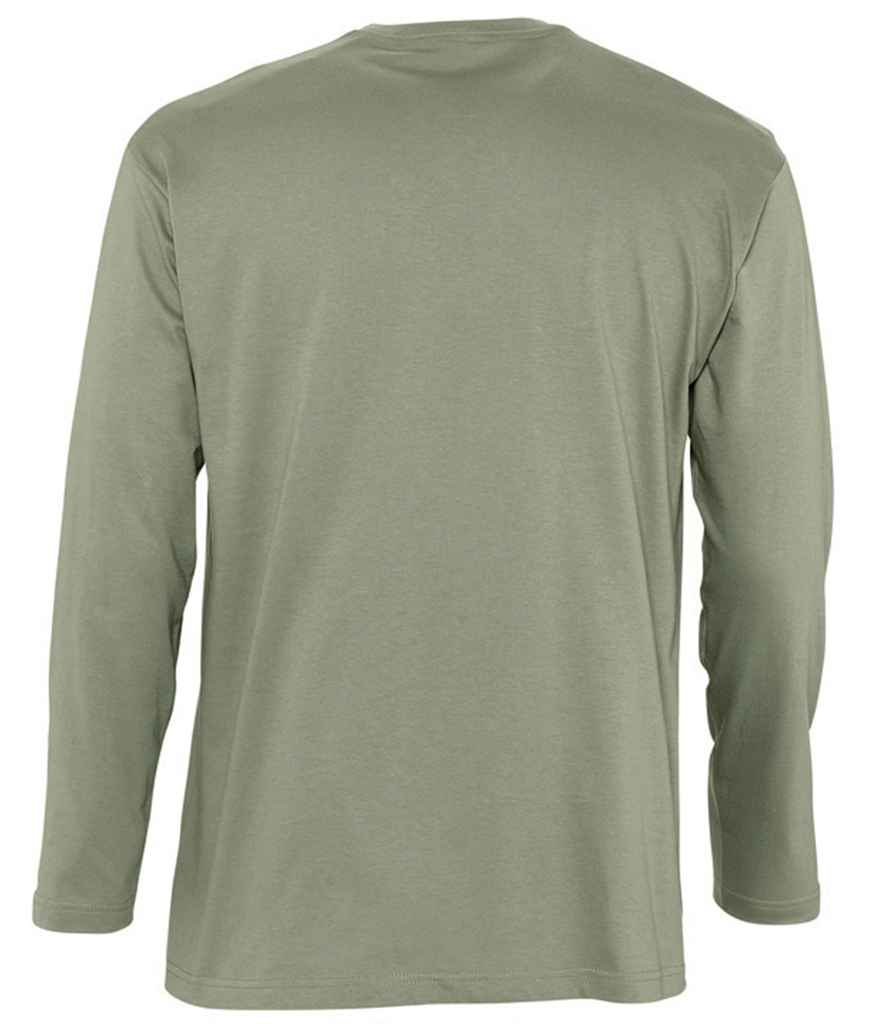 SOL'S Monarch Long Sleeve T-Shirt Khaki