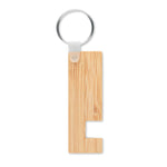Bamboo stand and key ring